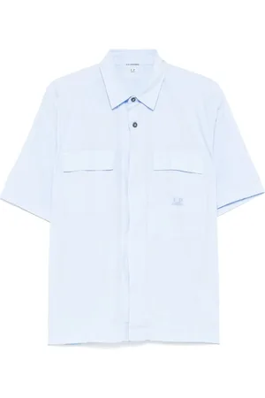 C.P. Company Chemise à logo brodé