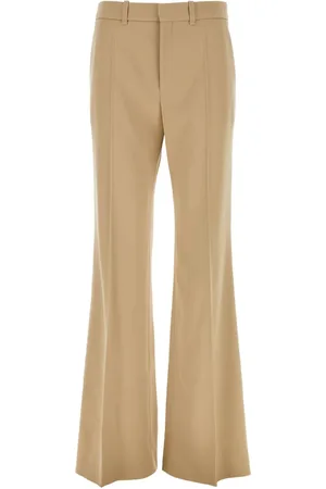 Chloé Pantalon en laine à coupe évasée