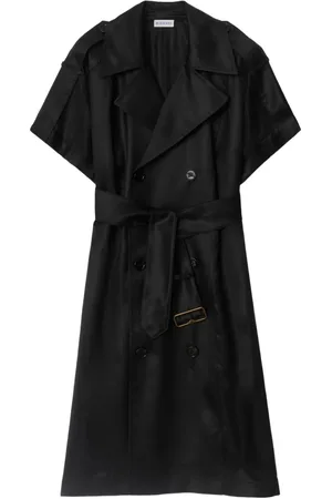 Burberry Robe-trench à manches courtes