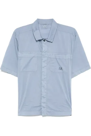 C.P. Company Chemise à logo imprimé