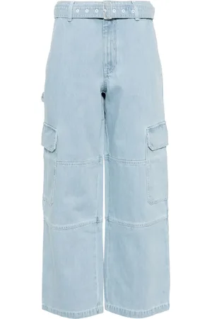 Maison Kitsuné Jean à taille ceinturée