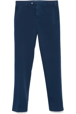 CANALI Pantalon chino à motif de chevrons