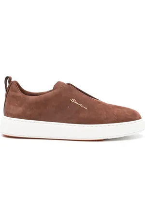 santoni Baskets en daim