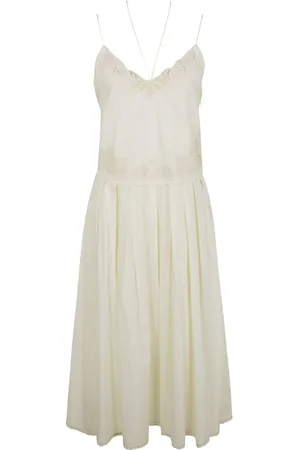 Twin-Set Robe longue à détails brodés