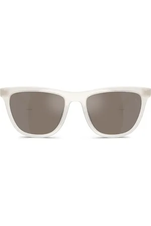 Oliver Peoples Lunettes de soleil R-9 Ecru