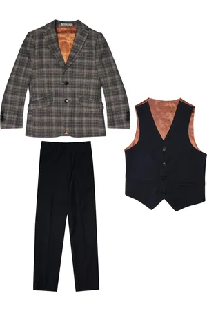 Romano Costume trois pièces à carreaux