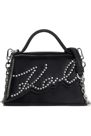 Karl Lagerfeld Petit sac à bandoulière Signature à détails de clous