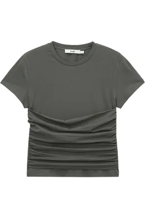 B+AB T-shirt à détail froncé