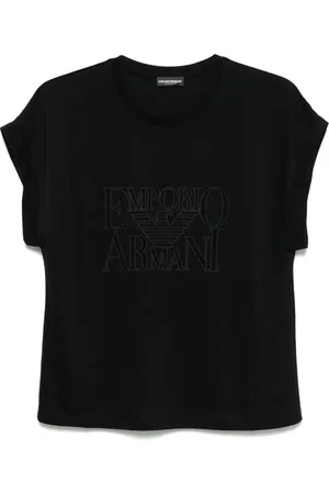 Emporio Armani T-shirt à détail de logo