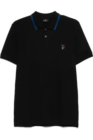 Paul Smith Polo à broderie Broad Stripe Zebra