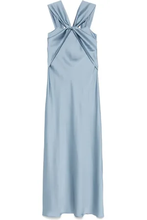 D.EXTERIOR Robe longue en satin