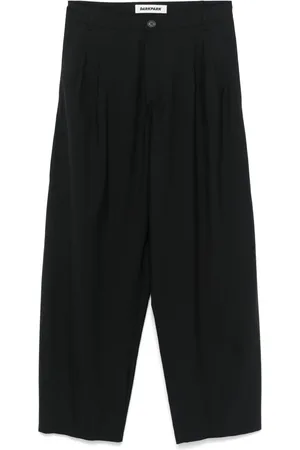 DARKPARK Pantalon à détail plissé