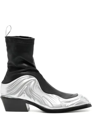 VERSACE Bottines Solare en cuir