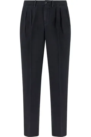 Boglioli Pantalon à design plissé