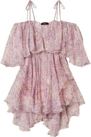 Twin-Set Robe courte à volants