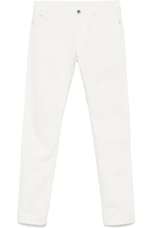 Emporio Armani Jean à patch logo