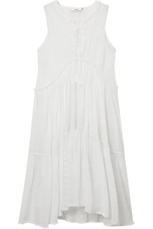 B+AB Robe à détail brodé