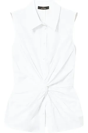 Twin-Set Chemise sans manches à avant torsadé