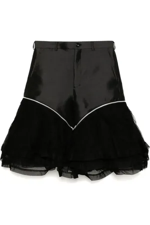 Comme des Garçons Short à empiècements contrastants