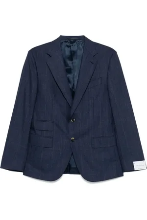 CARUSO Blazer à carreaux