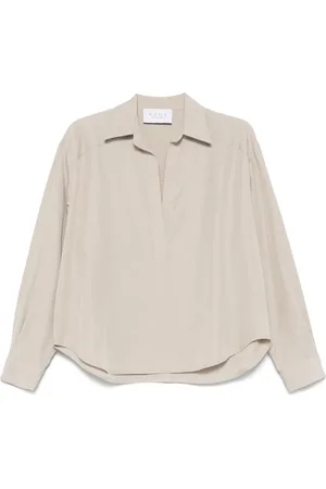 Kaos Blouse à col pointu