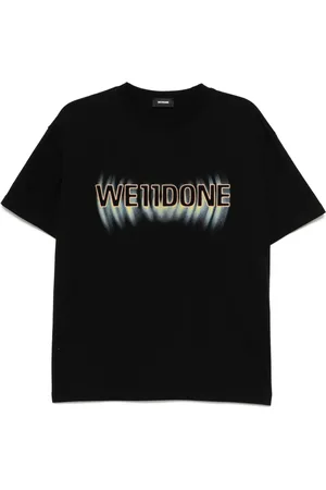 We11 Done T-shirt à logo imprimé