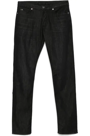Emporio Armani Jean à patch logo