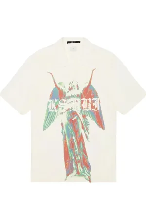 KSUBI Chemise à imprimé graphique