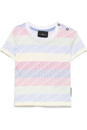 John Richmond T-shirt à logo imprimé