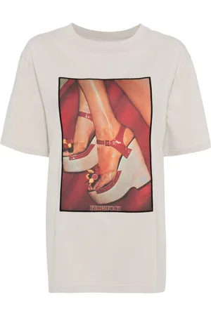 Fiorucci T-shirt en coton biologique à imprimé graphique