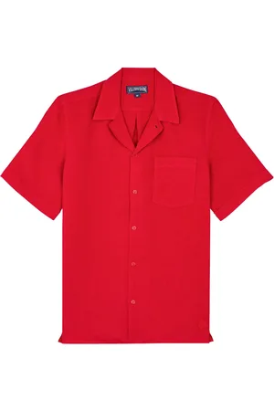 Vilebrequin Chemise en lin à manches courtes