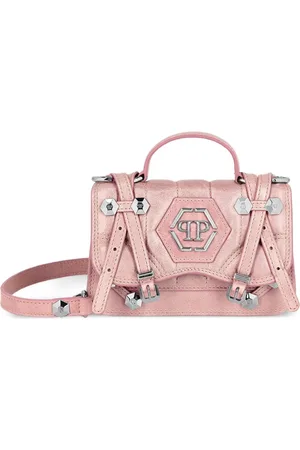 Philipp Plein Petit sac cabas Hexagon en cuir