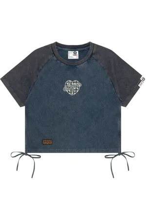 A Bathing Ape T-shirt à logo imprimé