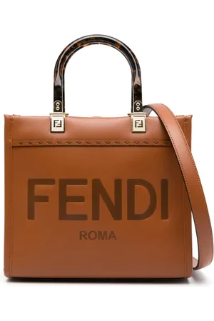 Fendi Petit sac à main Sunshine en cuir