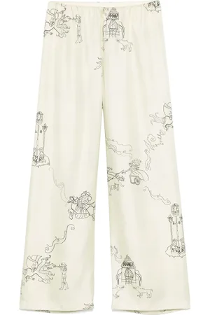 Nanushka Pantalon à coupe droite