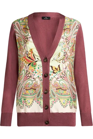 Etro Cardigan à motif de papillons