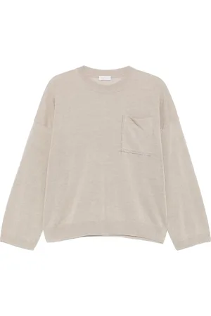 Brunello Cucinelli T-shirt en maille fine