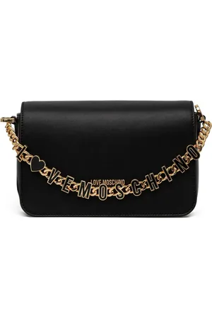 Moschino Sac à main à breloque logo