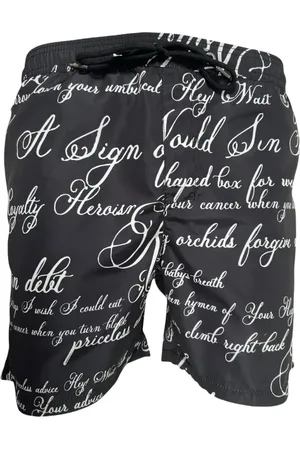 KSUBI Short à texte imprimé
