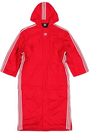 Balenciaga X adidas parka légère à logo Trefoil