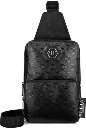 Philipp Plein Sac à bandoulière à motif monogrammé embossé