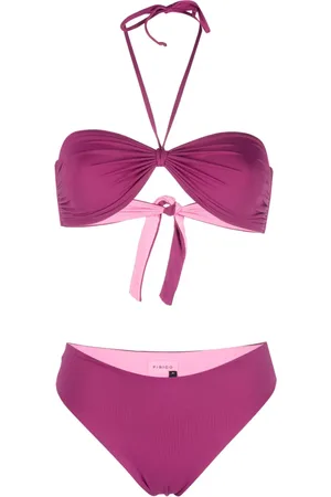 FISICO Bikini bandeau à fronces