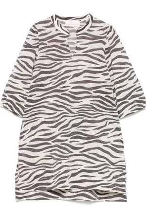 MC2 SAINT BARTH Robe à imprimé zébré