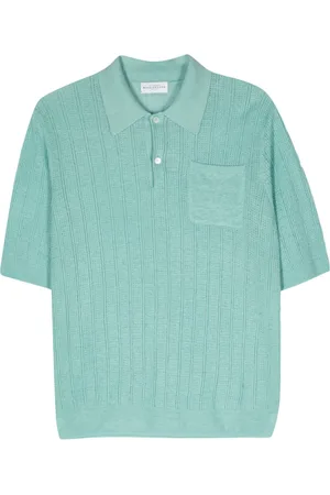 BALLANTYNE Polo en maille ajourée