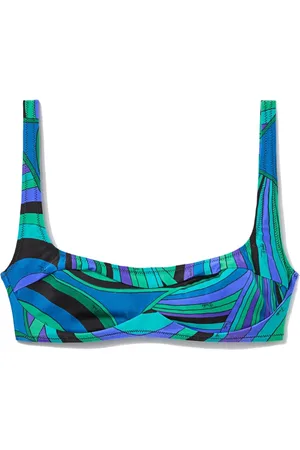 Puccini Haut de bikini à motif abstrait