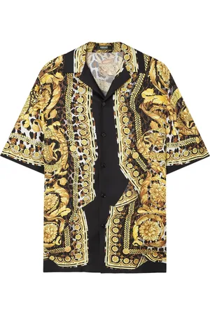 VERSACE Chemise Wild Barocco en soie