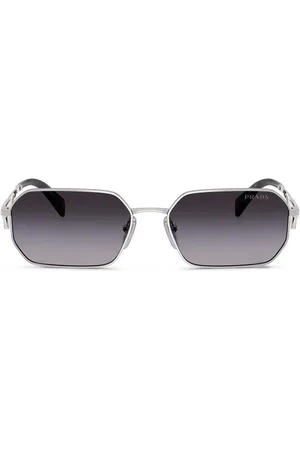 Prada Lunettes de soleil rectangulaires à effet dégradé