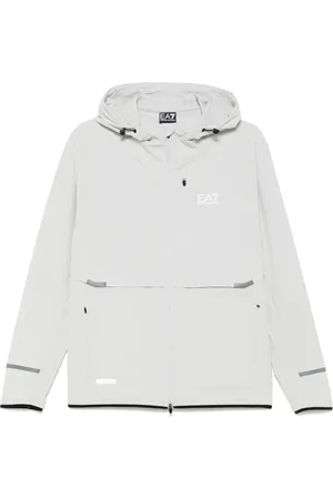 EA7 Veste à logo imprimé
