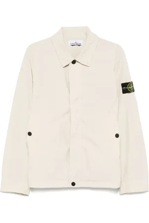 Stone Island Veste matelassée à patch Compass