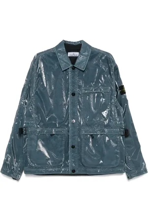 Stone Island Veste matelassée à patch Compass